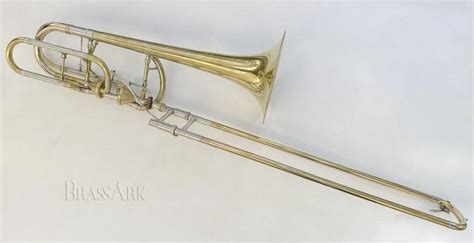 Custom Vincent Bach Mt Vernon Model Bass Trombone Brass Ark