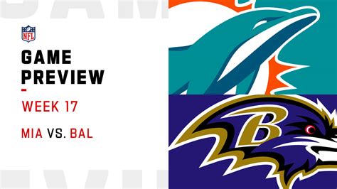 Miami Dolphins Vs Baltimore Ravens Preview Week 17