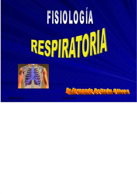 PDF FISIOLOGÌA RESPIRATORIA ppt DOKUMEN TIPS