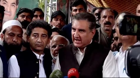 LIVE Vice Chairman PTI Shah Mahmood Qureshi Important Media Talk At