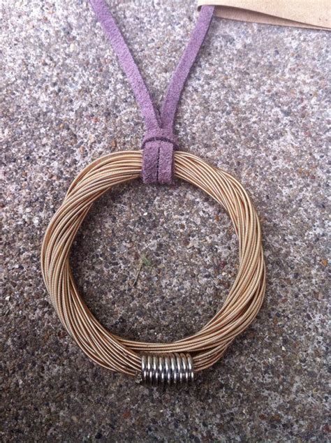 Pin On Guitar String Jewelry And Artwork