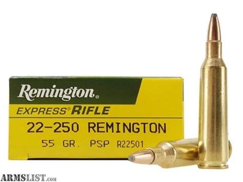 ARMSLIST - For Sale: 22-250 AMMO - Remington