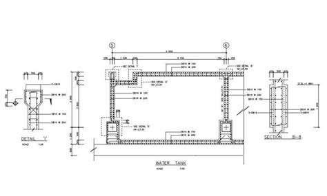 Water Tank Reinforcement Details