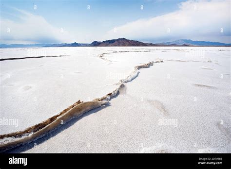 general view   bonneville salt flats utah usa stock photo alamy