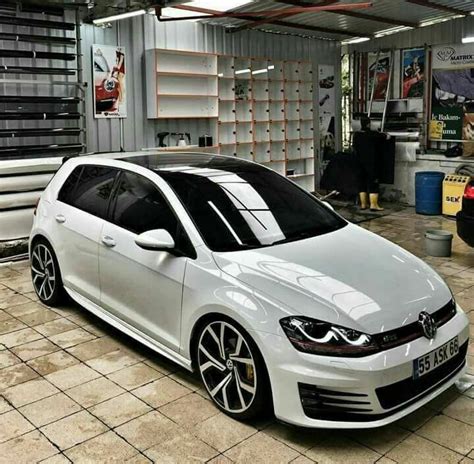 Golf White Milk Carros De Luxo Golf Gti Rebaixado Carros E Motos