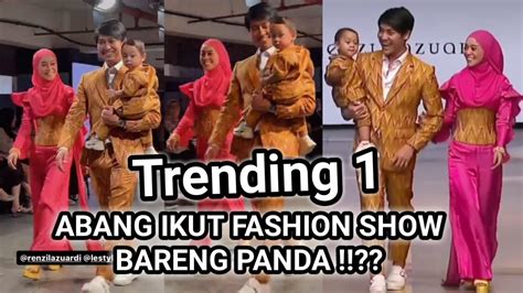 Keren Euy Bayik Gemes Ikut Fashion Show Bareng Panda Lesty Rizky