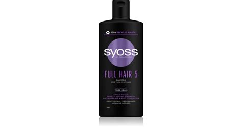 Syoss Full Hair 5 Shampoo für feine Haare für Volumen und Vitalität