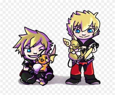 Sora And Roxas - Roxas PNG - FlyClipart