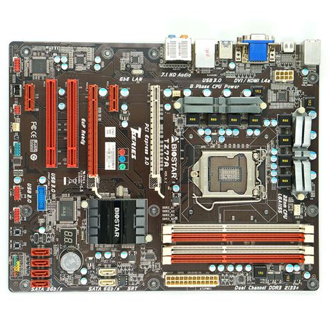 Biostar TZ77A LGA 1155 Z77 motherboard - Empower Laptop