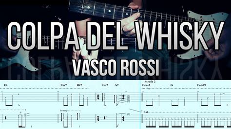 Colpa Del Whisky Vasco Rossi Full TAB Guitar Cover Tutorial