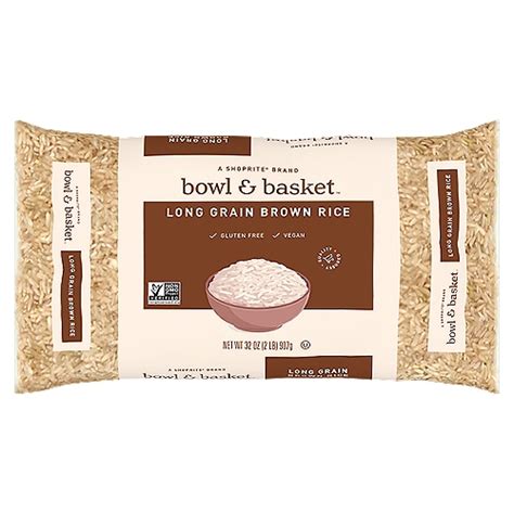 Bowl And Basket Long Grain Brown Rice 32 Oz