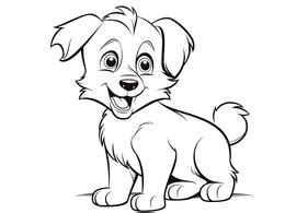 Awesome Australian Shepherd Coloring Sheet Coloring Page