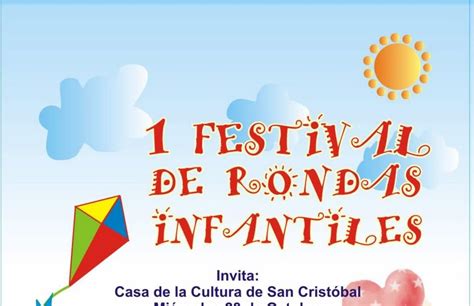 Casa De La Cultura Se Acerca Festival De Rondas Infantiles