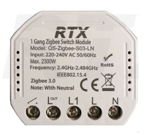 Przekaźnik beznapięciowy dopuszkowy Zigbee Tuya elty pl