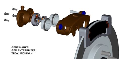 Electric Brake Caliper