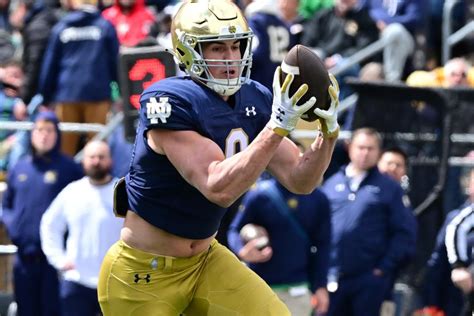 Notre Dame Week 14 Highlight Riley Leonard Hits Eli Raridon Following