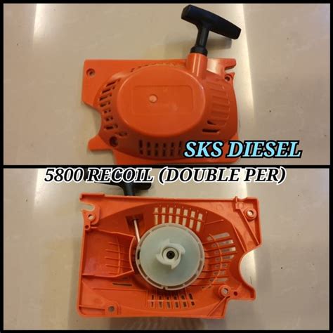 Jual Recoil Starter Kap Engkol Tarikan Chainsaw Senso Sinso Kecil 5200