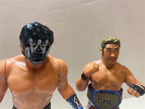 2 X Figures Great Muta Keiji Muto New World Order Japan Wrestling WWE