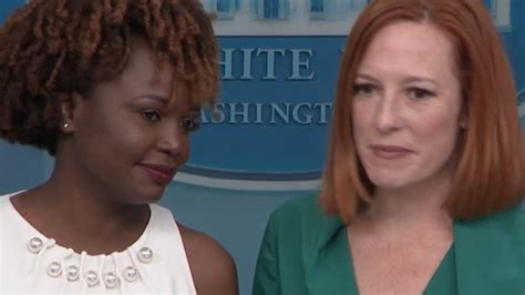 Jen Psaki Introduces Karine Jean Pierre As The New White House Press