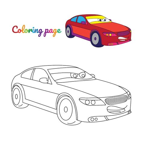 Car Cartoon Images For Coloring - Infoupdate.org