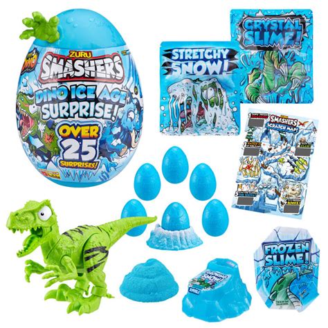 Smashers Dino Ice Age Surprise Egg With Over 25 Surprises Toys R