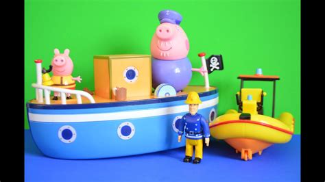 Peppa Pig Full Episode Grandpa Pig New Boat Fireman Sam Neptune Peppa