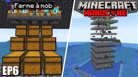 Une FERME à MOB ULTRA RENTABLE 5 000 items heure Minecraft