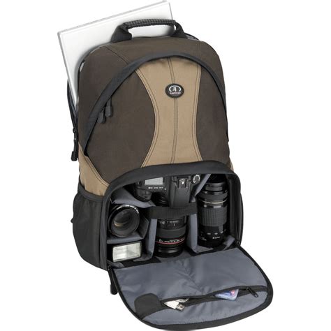 Tamrac 3380 Aero 80 Photolaptop Backpack Brown And Tan 338085