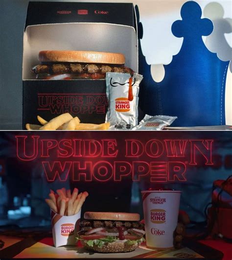 Burger King Wants To Sell You An Upside Down Whopper Because ‘stranger Things’ Burger King