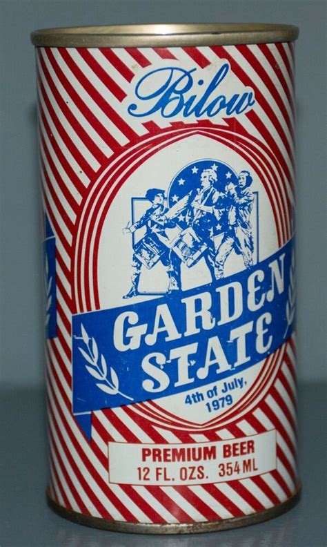 Bilow Garden State Premium Beer Can July Th Walter Brewing