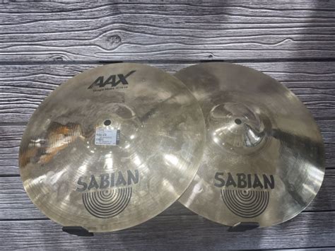 Gear Hunter Sabian AAX 14 Stage Hi Hats Brilliant