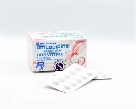 Norvatrol® Amlodipine 5mg 100 Tablets Think Health