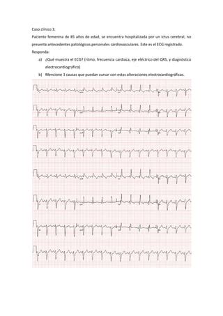 Casos Clinicos De La Cuarta Semana 3 PDF Descarga Gratuita