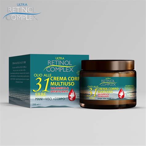 Retinol Complex Crema Corpo Multiuso Olio 31 Alle Erbe 250ml