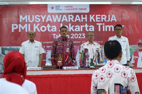 Evaluasi Pmi Jaktim Capai Perolehan Bulan Dana Tertinggi Se Dki