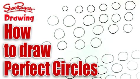 How To Draw A Perfect Circle Easy Art Tutorial Youtube