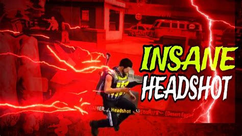 Insane Headshot 👑 Ff Montage Youtube