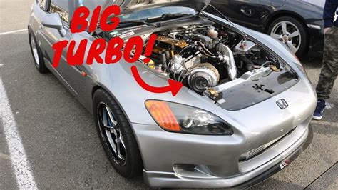 Big Single Turbo S2000 On Slicks Cars And Coffee Youtube