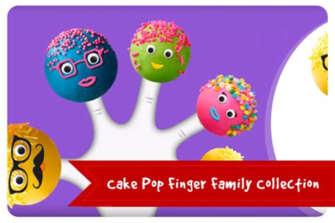 Cake Pop Finger Family Collection