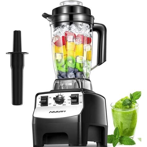 Blender Smoothie 2000W Professionnel Nyyin Mixeur Puissant