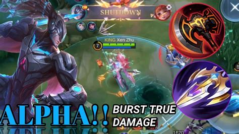 Alpha Jungle Best Guide Musuh Auto Surrender Burst Damage Build