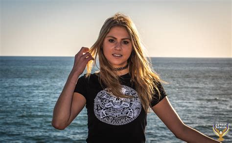 Beautiful Swimsuit Bikini Model Beach Venus Goddess Santa Monica Pier