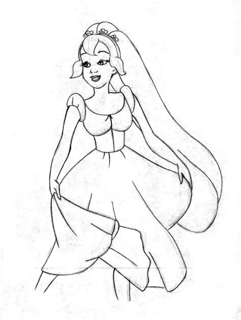 Thumbelina 1994 Pages Coloring Pages