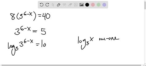 Solved Resuelva La Siguiente Ecuaci N Exponencial Que Servir Para