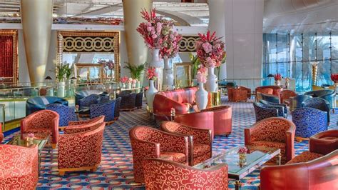 Jumeirah Burj Al Arab Afternoon Tea For Two At Al Sahn Eddar With