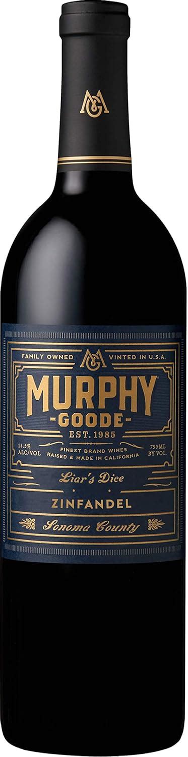 Murphy Goode Liar S Dice Zinfandel Red Wine Ml At Amazon S Wine Store