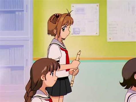 Sakura Y Tomoyo Presienten Un D Ja Vu Shaoran Les Explica Que Es Una