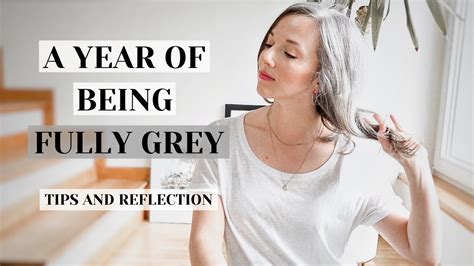 I Have Been Grey For A Year My Grey Hair Lessons And Tips Youtube