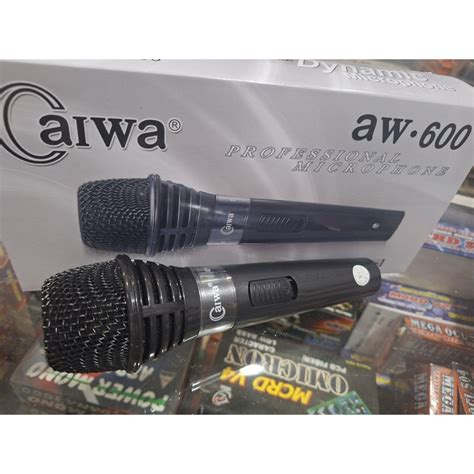 Jual Microphone Mic Cable Karaoke Profesional C Aiwa Aw Caiwa