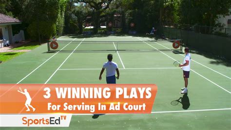 winning plays  serving   ad side sportsedtv